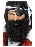 Deluxe Pirate Beard, Black Dress Loud