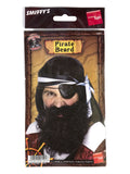 Deluxe Pirate Beard, Black Dress Loud