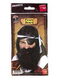 Deluxe Pirate Beard, Black Dress Loud
