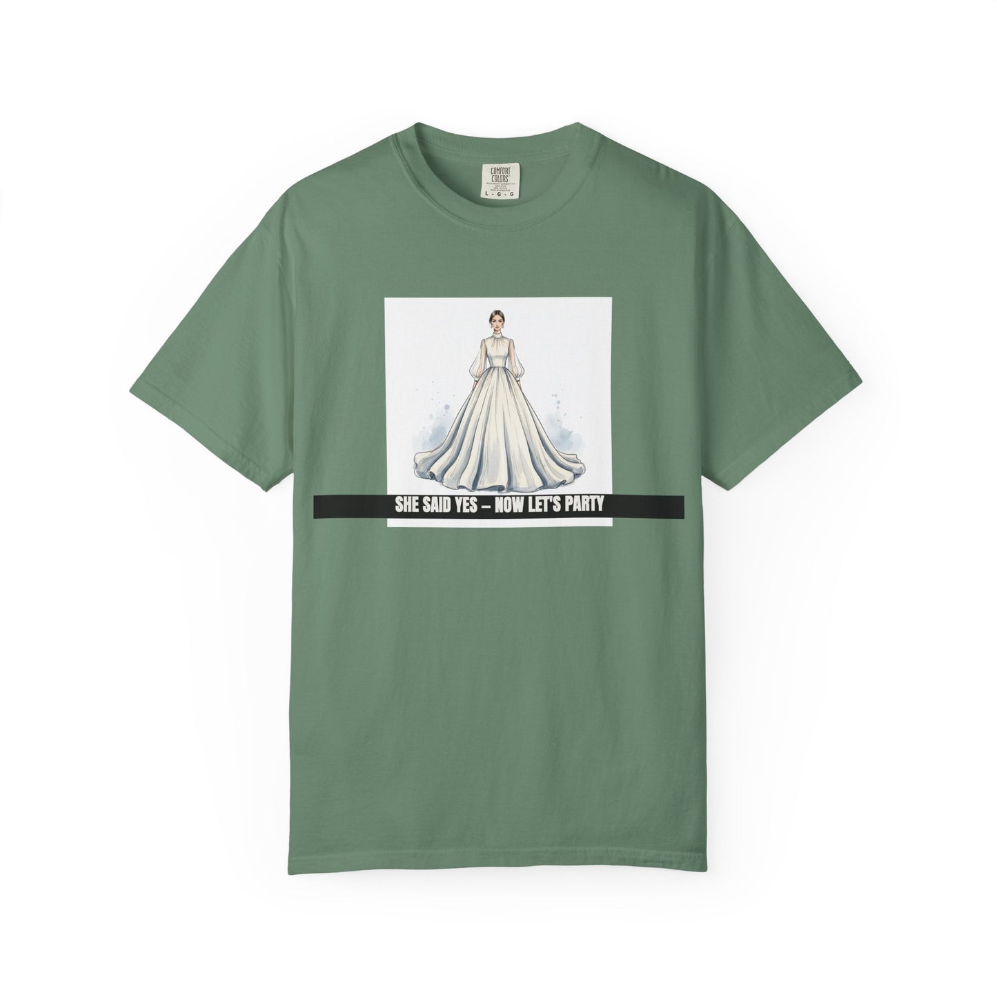 She Said Yes Now Lets Party Bachelorette Bride Squad Tee