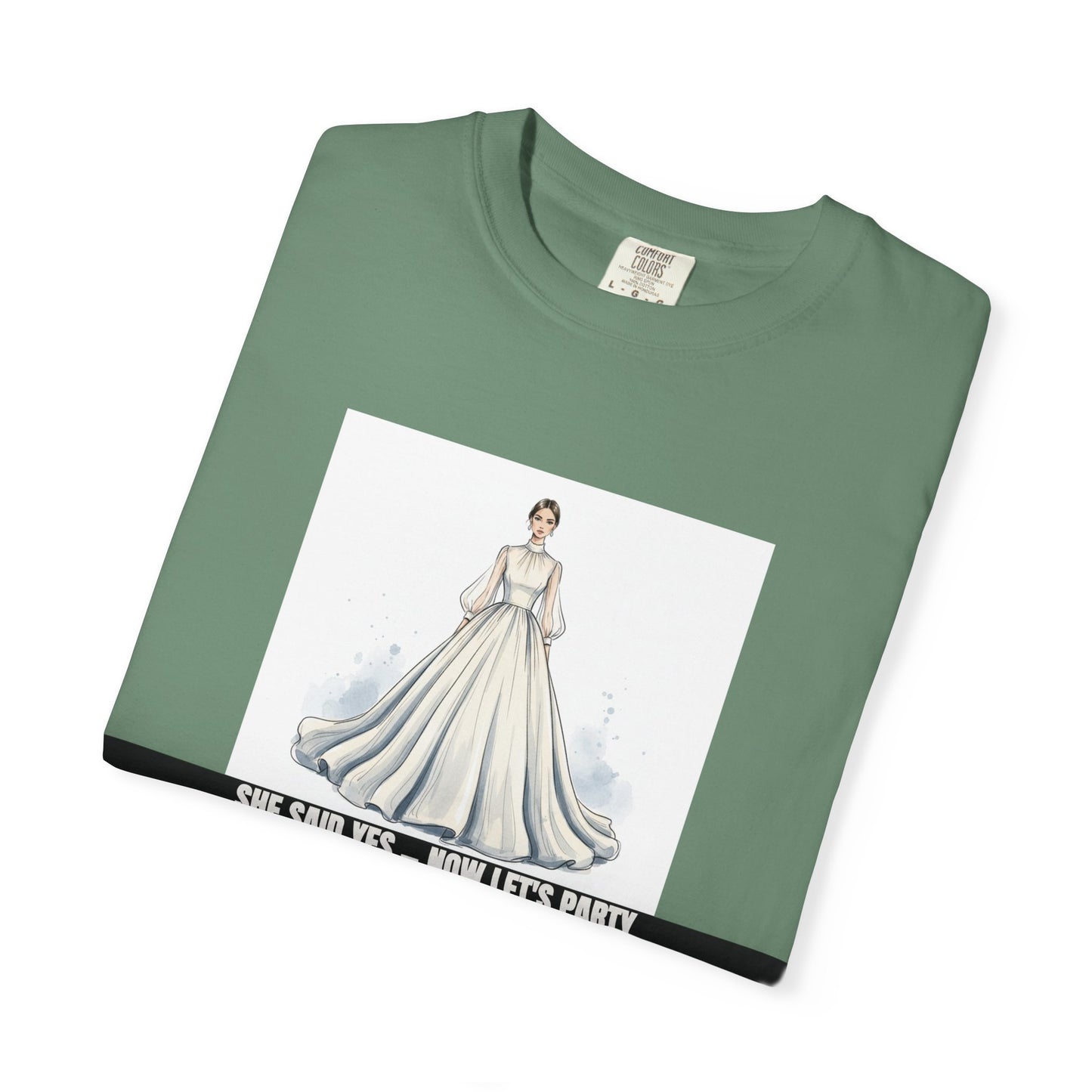 She Said Yes Now Lets Party Bachelorette Bride Squad Tee