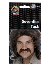 Seventies Tash, Brown Dress Loud