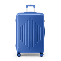 Premium ABS Luggage Suitcase with Non-TSA Lock – 24in Deep Blue Dress Loud