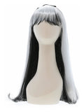 Bewitching Wig, White & Black Dress Loud