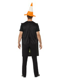 Traffic Light Costume, Black Dress Loud