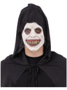 White Eyed Smiling Demon Latex Mask