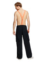 Fever Male Firefighter Costume, Blue