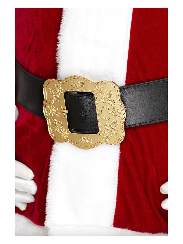 Deluxe Santa Belt, Black Dress Loud