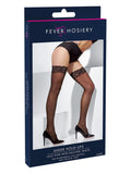 Sheer Hold-Ups, Black Dress Loud