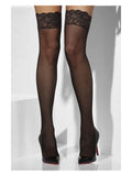 Fishnet Hold-Ups, Black Dress Loud