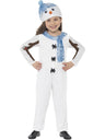 Snowman Toddler Costume, White