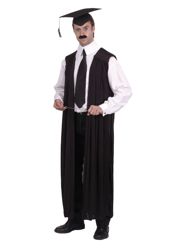 Teachers Gown, Black Dress Loud