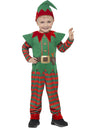 Elf Toddler Costume, Red &amp; Green