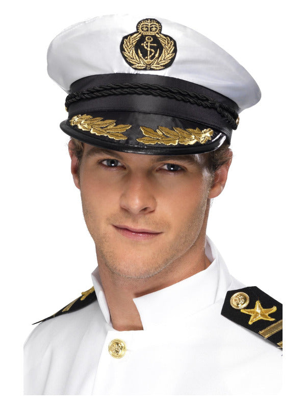 Captain Cap, White Dress Loud