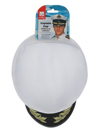 Captain Cap, White Dress Loud
