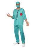 Surgeon Costume, Green Dress Loud