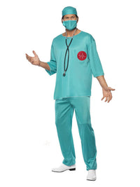 Surgeon Costume, Green Dress Loud