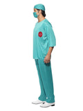 Surgeon Costume, Green Dress Loud
