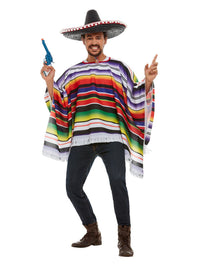 Poncho, Multi-Coloured Dress Loud
