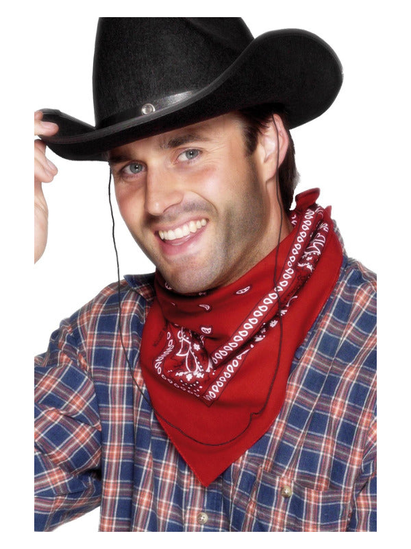 Cowboy Bandana, Red Dress Loud