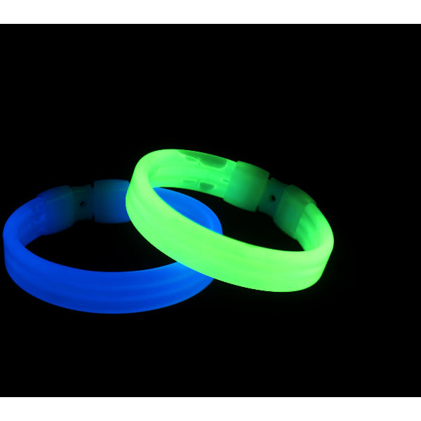 Wide Glow Bracelet, Assorted Dress Loud