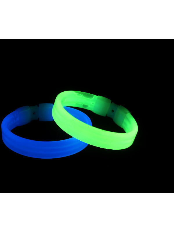 Wide Glow Bracelet, Assorted Dress Loud