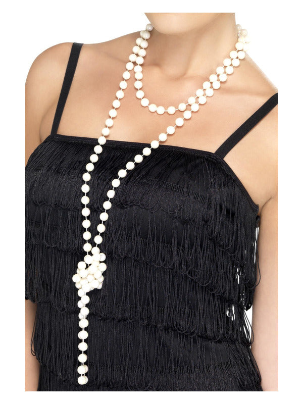 Pearl Necklace, White Dress Loud