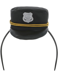 Mini Cop Hat, Black Dress Loud