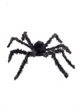 Giant Hairy Spider with Light Up Eyes, Black Dress Loud