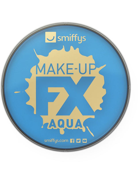 Smiffys Make-Up FX, Pale Blue Dress Loud