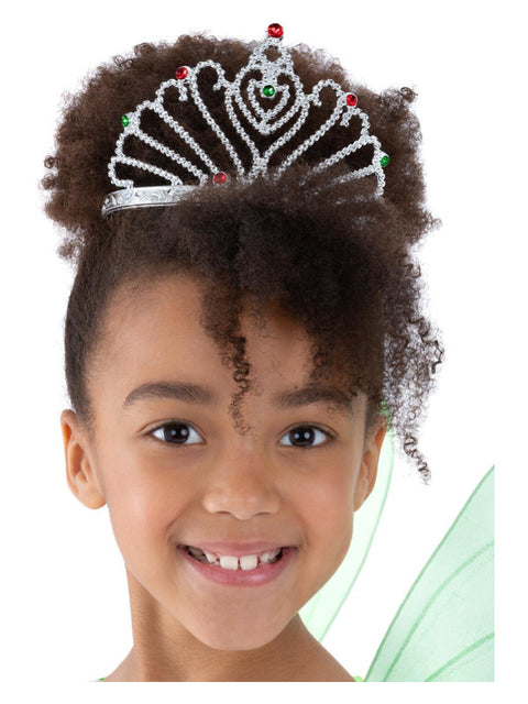 Fan Design Tiara, Silver Dress Loud