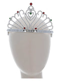Fan Design Tiara, Silver Dress Loud