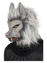 Werewolf Latex Mask, Grey Dress Loud