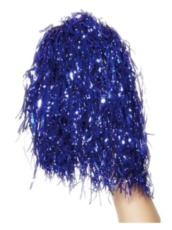Pom Poms Metallic, Blue Dress Loud