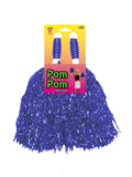 Pom Poms Metallic, Blue Dress Loud