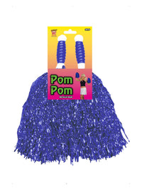 Pom Poms Metallic, Blue Dress Loud