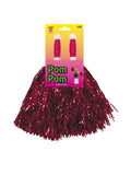 Pom Poms Metallic, Red Dress Loud
