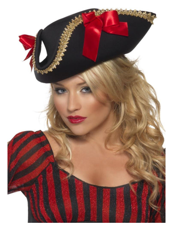 Fever Pirate Hat, Black Dress Loud