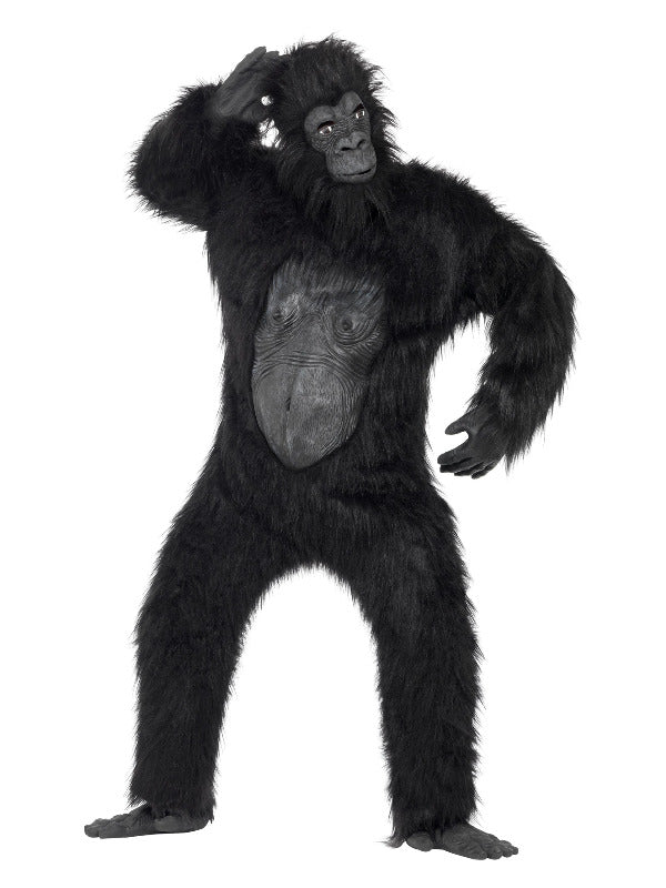 Deluxe Gorilla Costume, Black Dress Loud