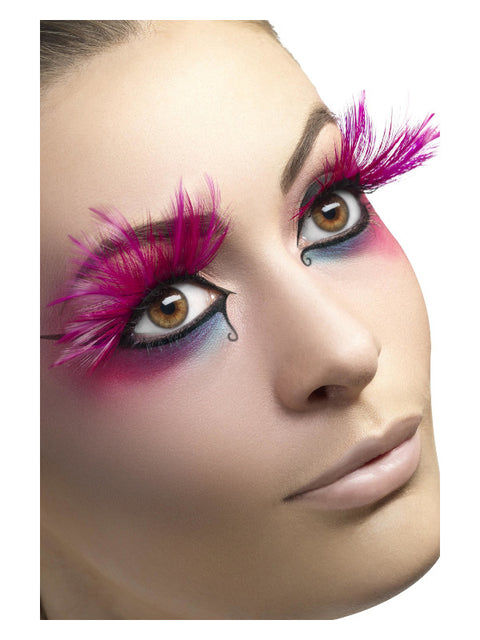 Eyelashes, Pink Dress Loud