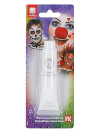 Smiffys Make-Up FX, Aqua Cream Make-Up, White Dress Loud