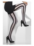 Opaque Tights, Black & White Dress Loud