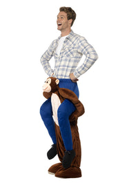 Piggyback Monkey Costume, Brown Dress Loud