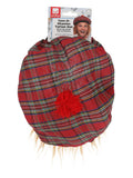 Tam-O-Shanter Tartan Hat, Red Dress Loud