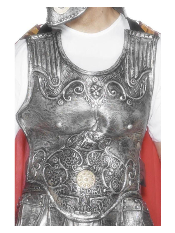 Roman Armour Breastplate, Silver Dress Loud