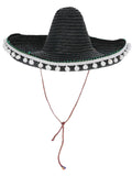 Sombrero Straw Hat, Black Dress Loud