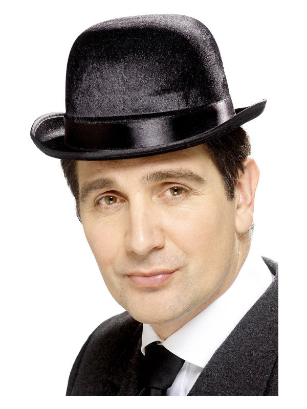 Tales of Old England Derby Bowler Hat, Black Dress Loud