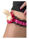 Hen Night Plush Willy Garter, Pink