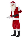 Deluxe Santa Costume & Hat, Red Dress Loud