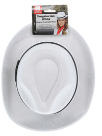 Gangster Hat, White Dress Loud